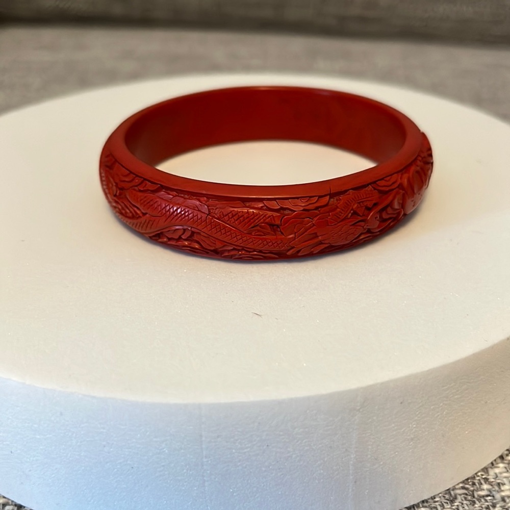 Antique Chinese cinnabar